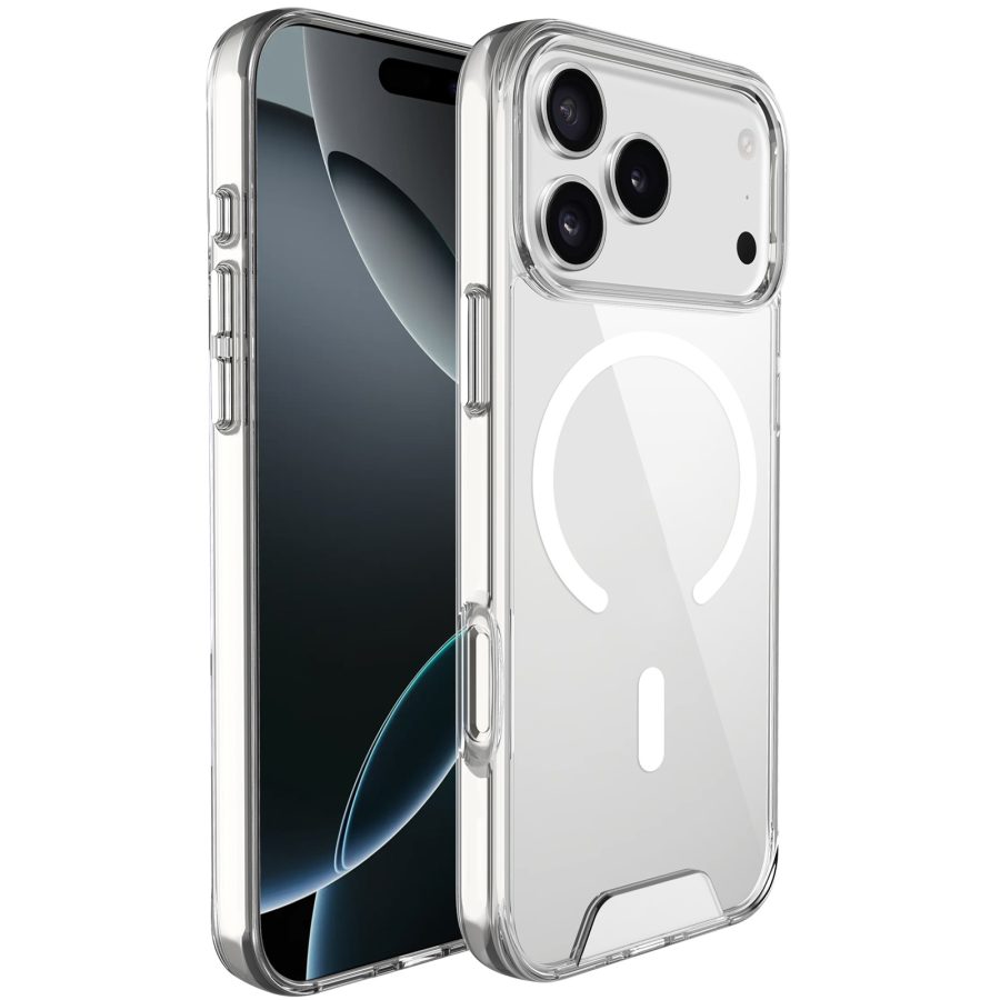 Чохол TPU Space Case with Magnetic Fit для Apple iPhone 17 Pro Max (6.9") Прозорий