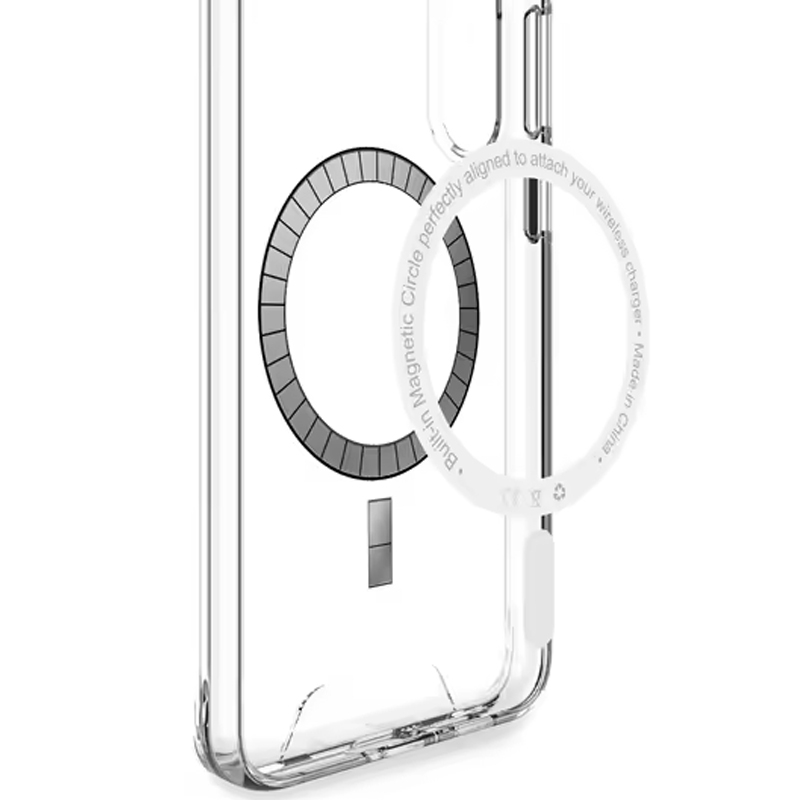 Чохол TPU Space Case with Magnetic Fit для Samsung Galaxy A18 / A17 / A26 / A16 Прозорий