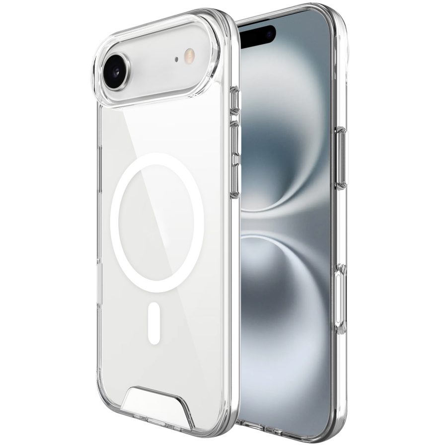 Чохол TPU Space Case with Magnetic Fit для Apple iPhone 17 Air (6.5") Прозорий