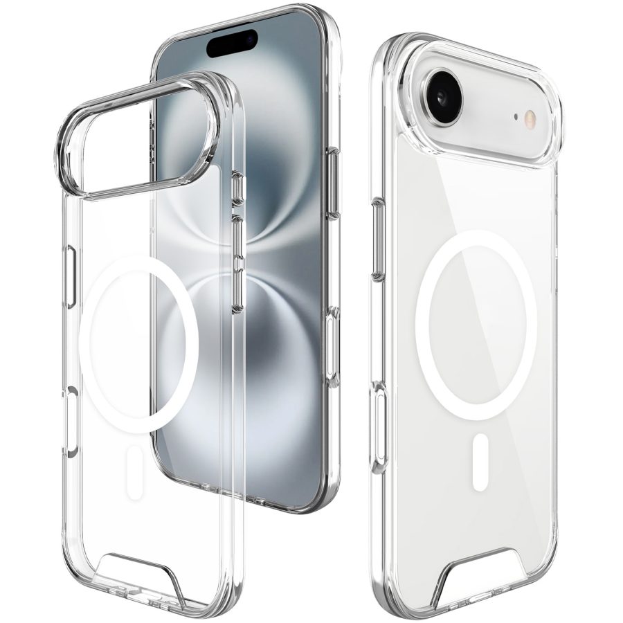 Чохол TPU Space Case with Magnetic Fit для Apple iPhone 17 Air (6.5") Прозорий