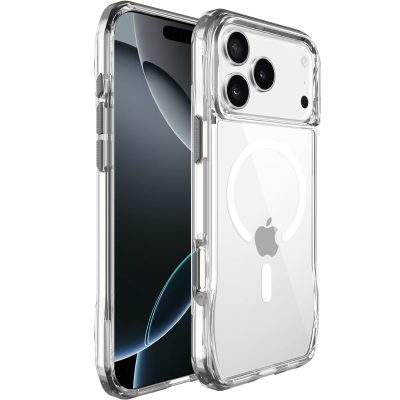 Чохол TPU Space Octagon with Magnetic Fit для Apple iPhone 17 Pro / 18 Pro (6.3") Clear