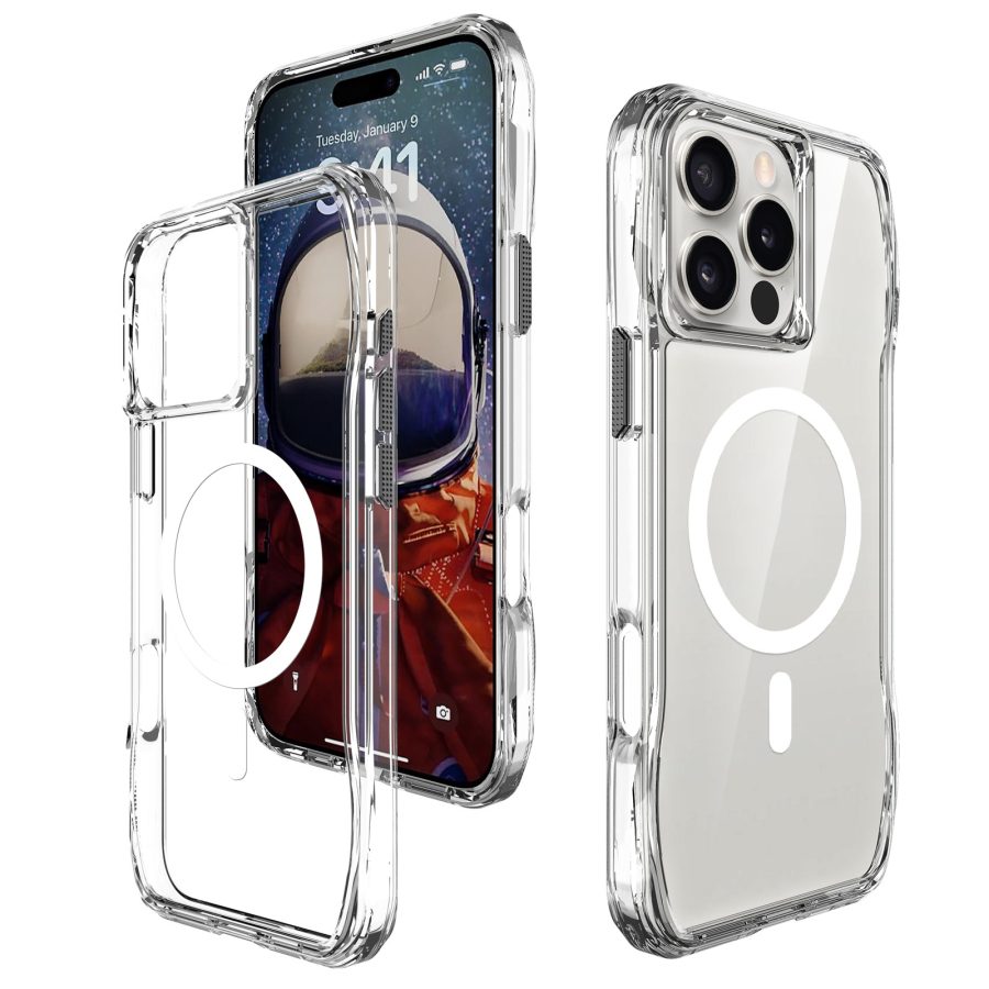 Чохол TPU Space Octagon with Magnetic Fit для Apple iPhone 16 Pro (6.3")