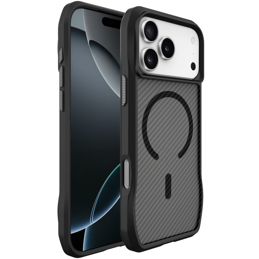Чохол TPU Space Octagon with Magnetic Fit для Apple iPhone 17 Pro (6.3") Carbon Black