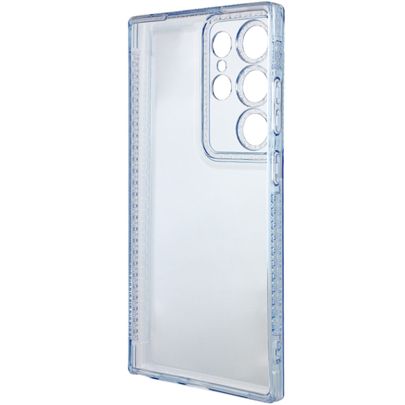 Чохол TPU Starfall Clear для Samsung Galaxy S23 Ultra Блакитний