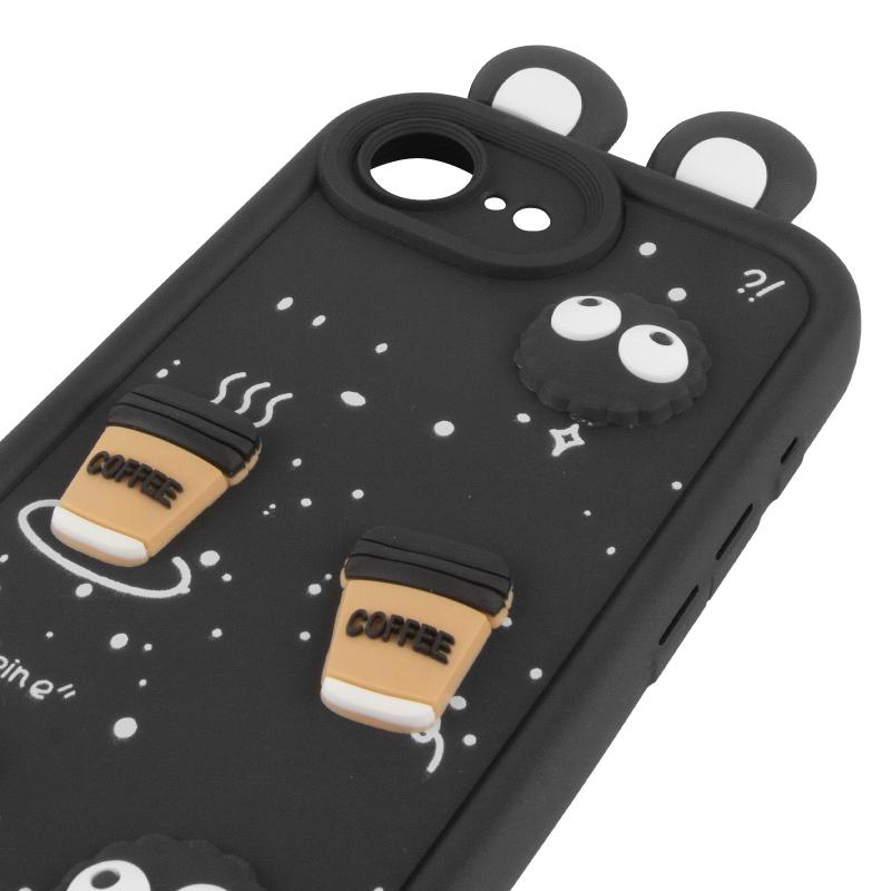 Чохол TPU Toys Case with Ears для Apple iPhone 16e / 17e (6.1")