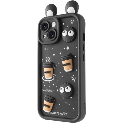 Чохол TPU Toys Case with Ears для Apple iPhone 14 (6.1")