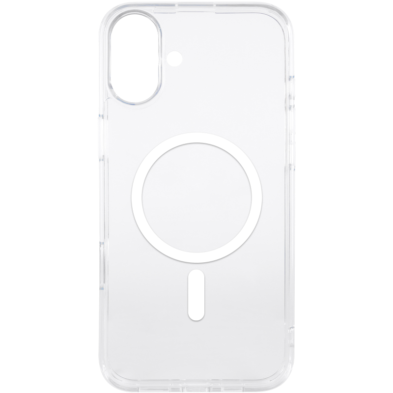 Чохол TPU Ummi transparent with Magnetic Fit для Apple iPhone 16 (6.1") Clear