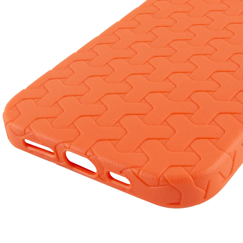 Чохол TPU Weaving для Apple iPhone 12 Pro / 12 (6.1") Orange