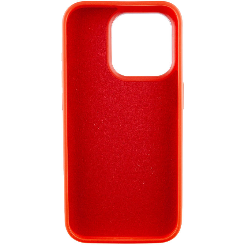 Чохол TPU + Glass Sapphire Midnight Open Camera with MagSafe для Apple iPhone 15 Pro (6.1″) Червоний / Red