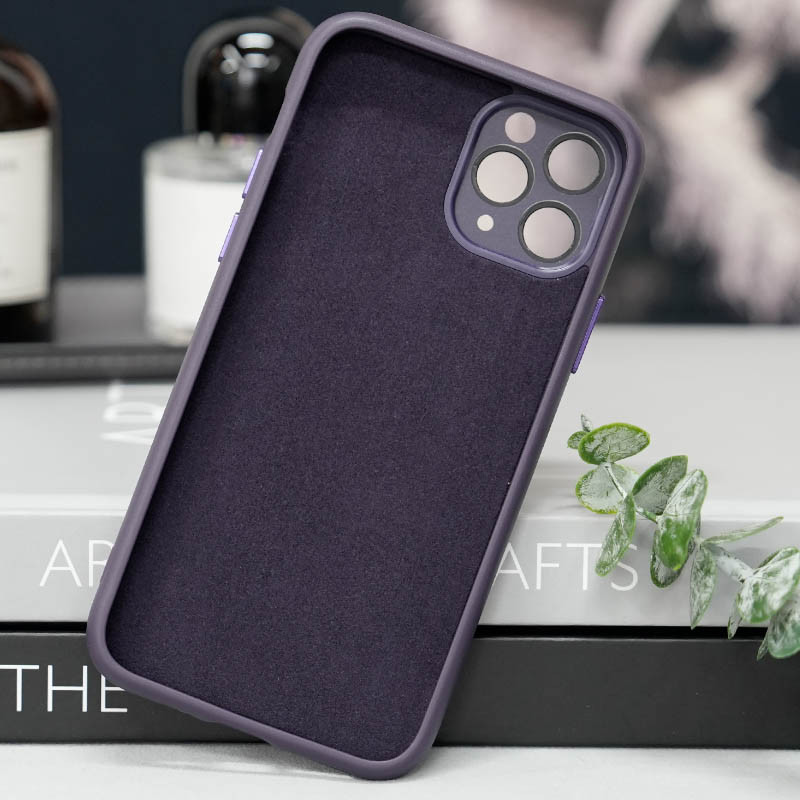 Чохол TPU + Glass Sapphire Midnight with Magnetic Fit для Apple iPhone 12 Pro Max (6.7″)