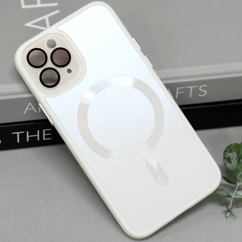 Чохол TPU + Glass Sapphire Midnight with Magnetic Fit для Apple iPhone 12 Pro Max (6.7″)