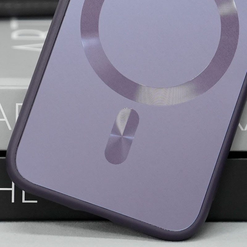 Чохол TPU + Glass Sapphire Midnight with Magnetic Fit для Apple iPhone 14 (6.1″)
