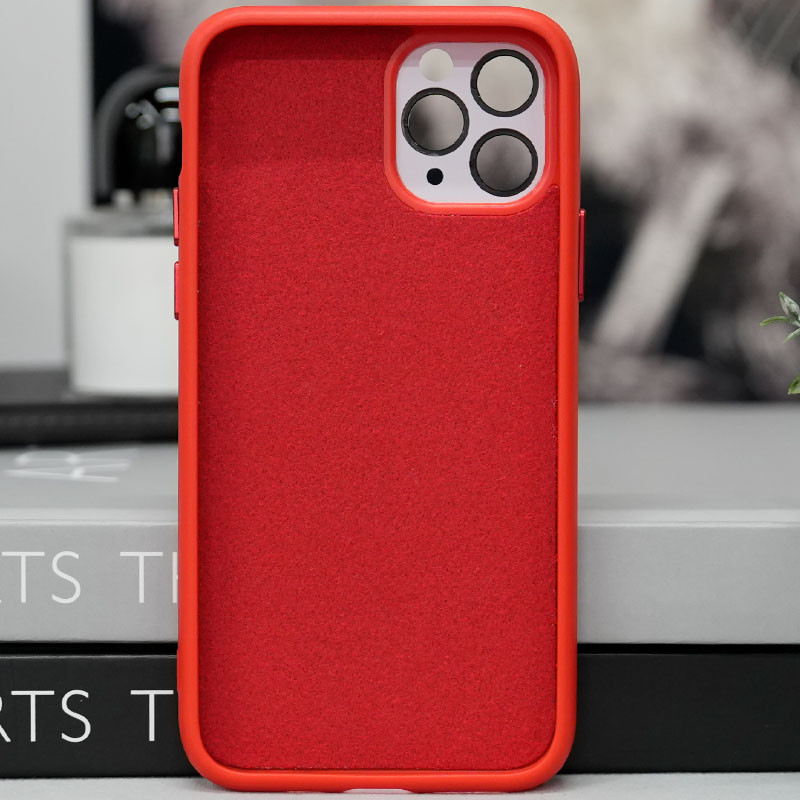 Чохол TPU + Glass Sapphire Midnight with Magnetic Fit для Apple iPhone 11 Pro Max (6.5″) Червоний / Red