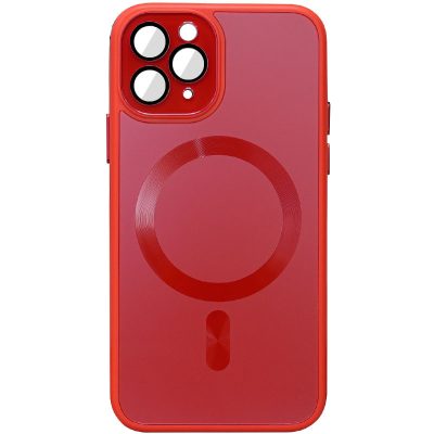 Чохол TPU+Glass Sapphire Midnight with Magnetic Fit для Apple iPhone 11 Pro Max (6.5") Червоний / Red