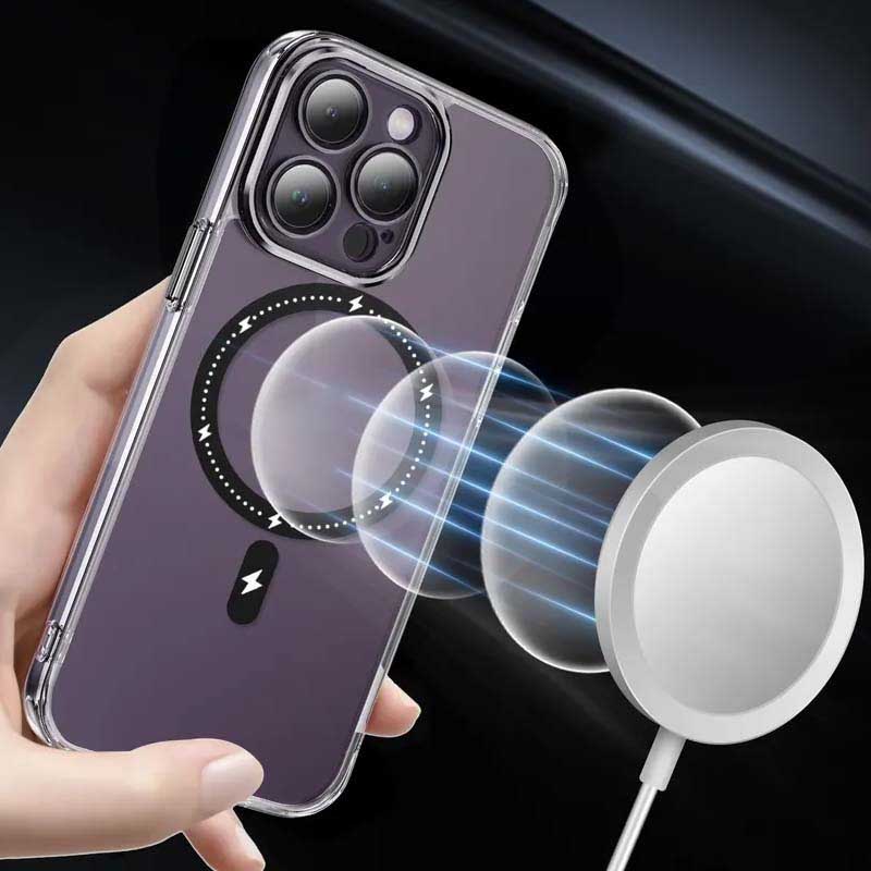 Чохол TPU + PC Colorful with Magnetic Fit для Apple iPhone 12 Pro Max (6.7″)