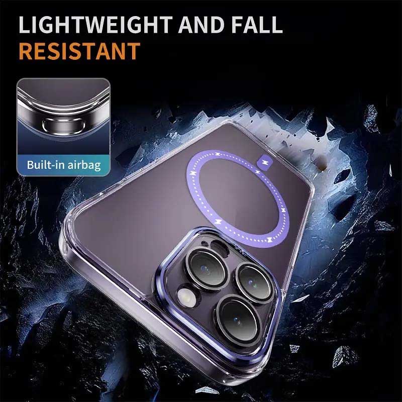 Чохол TPU + PC Colorful with Magnetic Fit для Apple iPhone 13 Pro (6.1″)