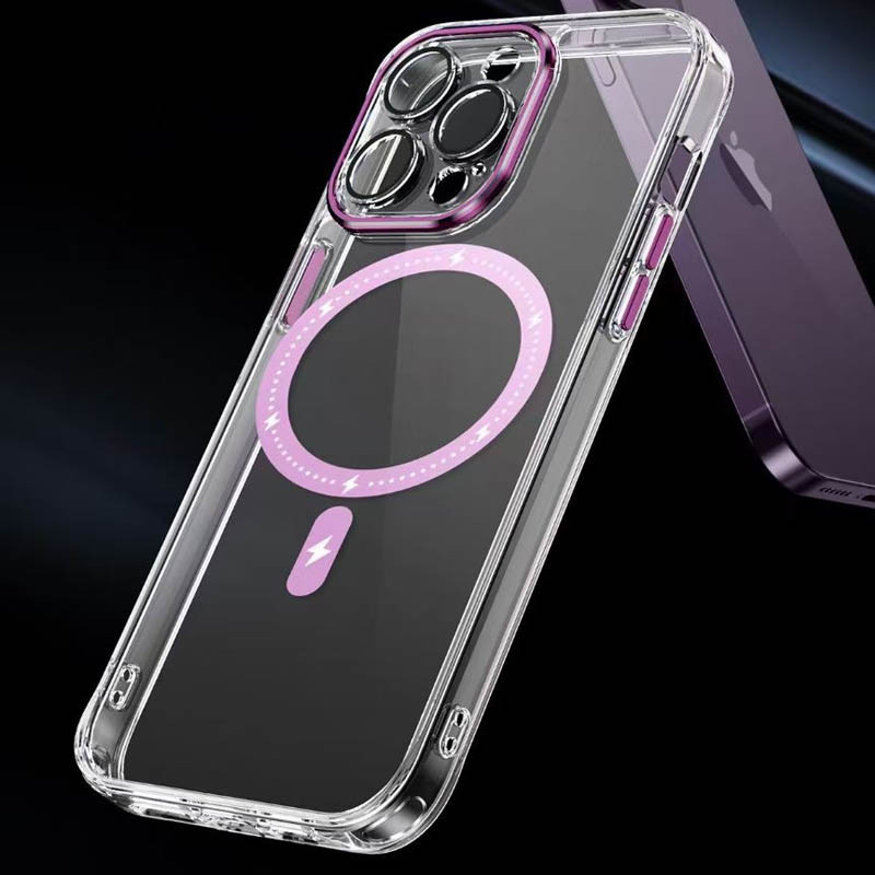 Чохол TPU + PC Colorful with Magnetic Fit для Apple iPhone 14 Pro (6.1″)