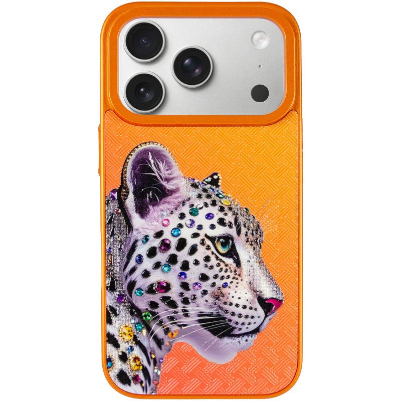 Чохол TPU + PC Crystal Hunt with Magnetic Fit для Apple iPhone 17 Pro (6.3″) Orange