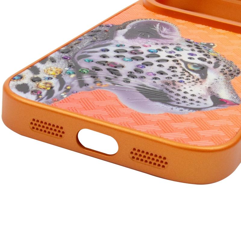 Чохол TPU + PC Crystal Hunt with Magnetic Fit для Apple iPhone 17 Pro (6.3″) Orange