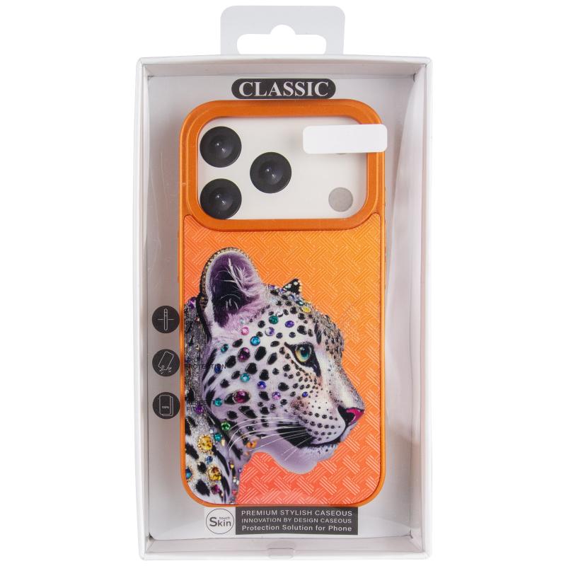 Чохол TPU + PC Crystal Hunt with Magnetic Fit для Apple iPhone 17 Pro (6.3″) Orange