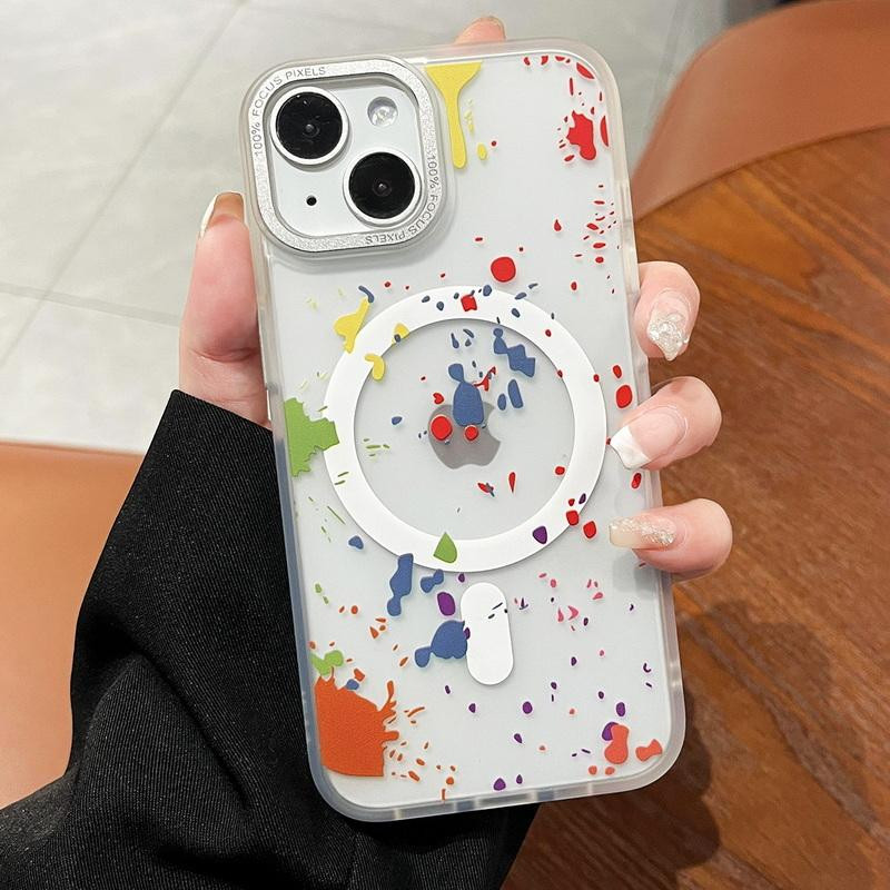 Чохол TPU + PC Flush with Magnetic Fit для Apple iPhone 15 (6.1″)