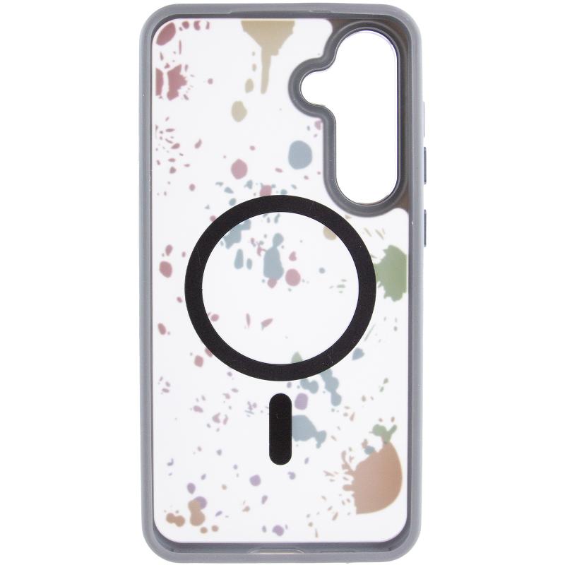 Чохол TPU + PC Flush with Magnetic Fit для Samsung Galaxy S24 + / S25 + White