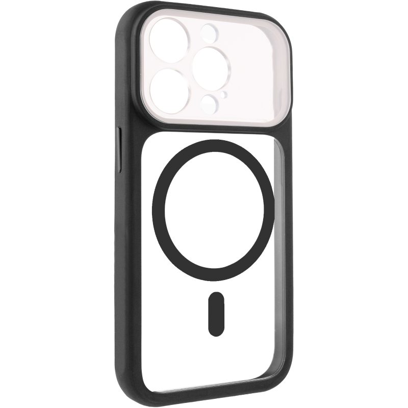 Чохол TPU + PC GETMAN Moon Clear with Magnetic Fit для Apple iPhone 14 Pro Max (6.7″)