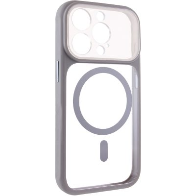 Чохол TPU+PC GETMAN Moon Clear with Magnetic Fit для Apple iPhone 13 Pro Max (6.7")