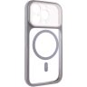 Чохол TPU+PC GETMAN Moon Clear with Magnetic Fit для Apple iPhone 13 Pro Max (6.7")