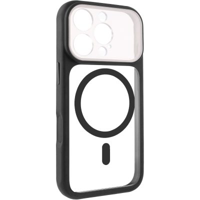 Чохол TPU + PC GETMAN Moon Clear with Magnetic Fit для Apple iPhone 16 Pro Max (6.9″)