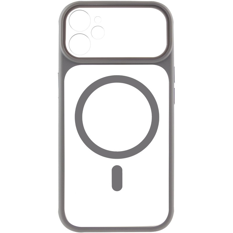 Чохол TPU + PC GETMAN Moon Clear with Magnetic Fit для Apple iPhone 11 (6.1″)