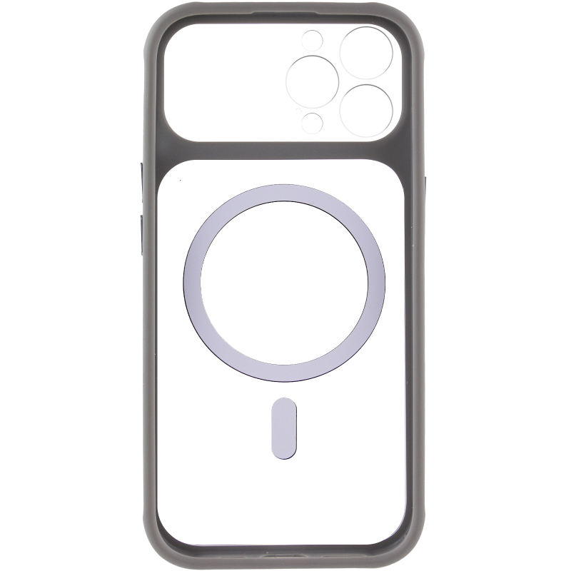 Чохол TPU + PC GETMAN Moon Clear with Magnetic Fit для Apple iPhone 12 Pro Max (6.7″)