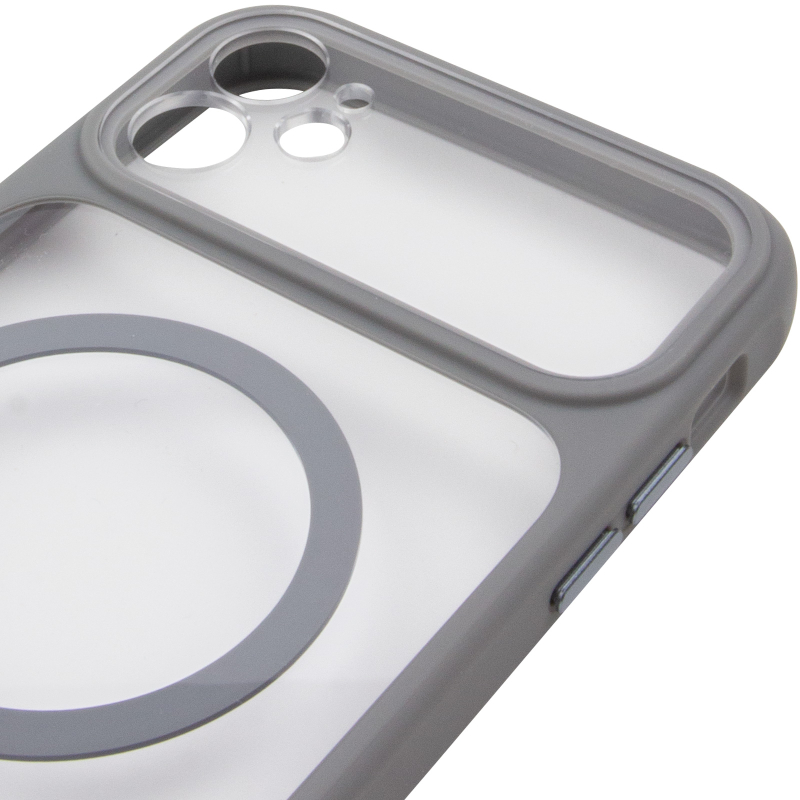 Чохол TPU + PC GETMAN Moon Clear with Magnetic Fit для Apple iPhone 11 (6.1″)