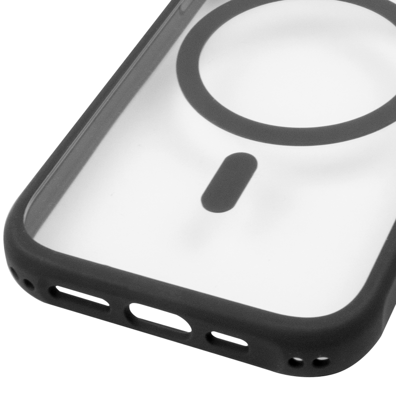 Чохол TPU + PC GETMAN Moon Clear with Magnetic Fit для Apple iPhone 14 Pro Max (6.7″)