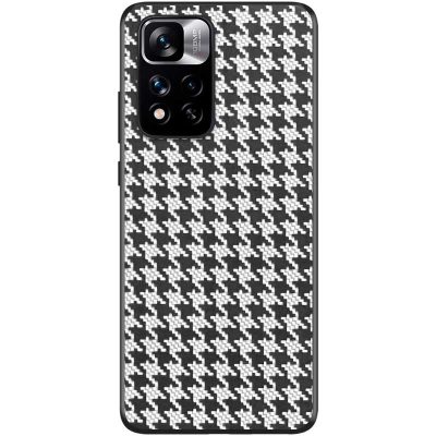 Чохол TPU + PC Grid для Xiaomi Redmi Note 11 Pro 4G/5G / 12 Pro 4G White