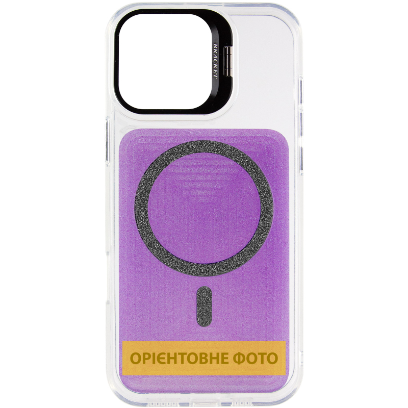 Чохол TPU + PC Jewel Sparkle with Magnetic Fit для Apple iPhone 17 (6.3″)