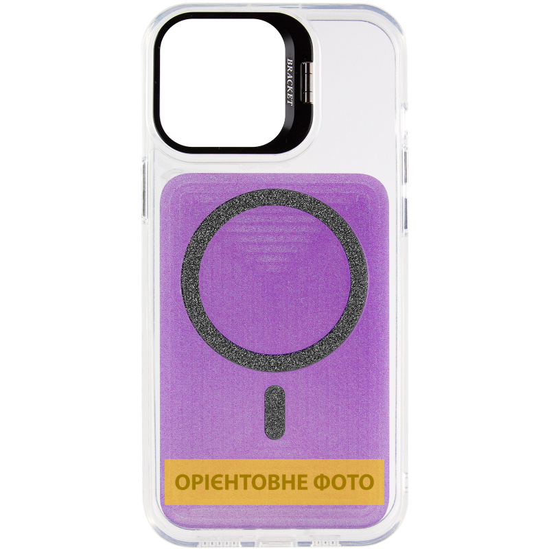 Чохол TPU + PC Jewel Sparkle with Magnetic Fit для Apple iPhone 15 Pro (6.1″)