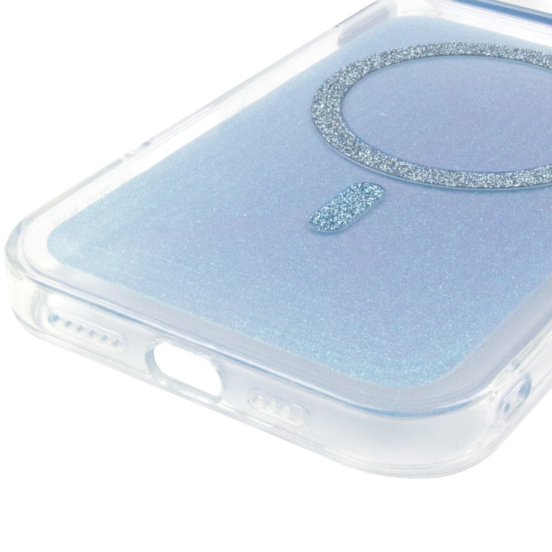 Чохол TPU + PC Jewel Sparkle with Magnetic Fit для Apple iPhone 17 (6.3″)