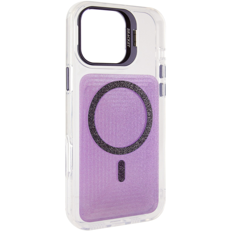 Чохол TPU + PC Jewel Sparkle with Magnetic Fit для Apple iPhone 16 Pro (6.3″)
