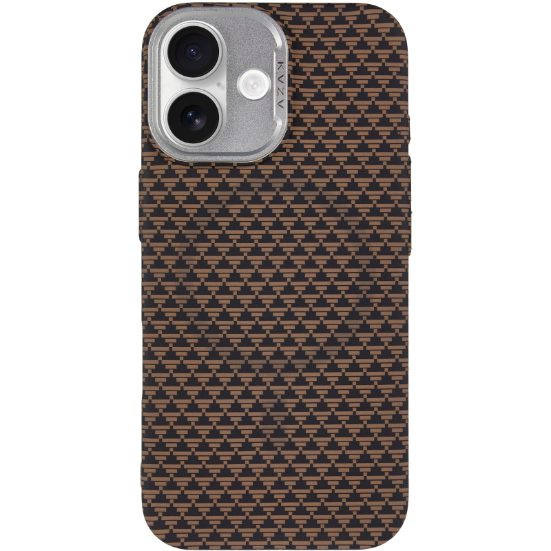 Чохол TPU + PC KVZV Triangular Pattern with Magnetic Fit для Apple iPhone 17 (6.3″)