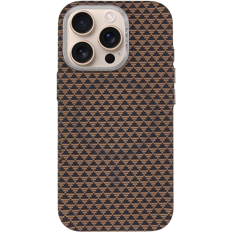 Чохол TPU + PC KVZV Triangular Pattern with Magnetic Fit для Apple iPhone 15 Pro Max (6.9″)