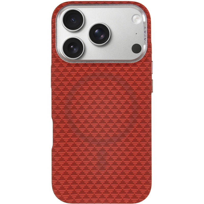 Чохол TPU + PC KVZV Triangular Pattern with Magnetic Fit для Apple iPhone 17 Pro / 18 Pro (6.3″)