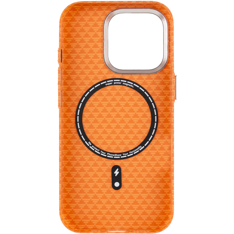 Чохол TPU + PC KVZV Triangular Pattern with Magnetic Fit для Apple iPhone 15 Pro (6.3″)