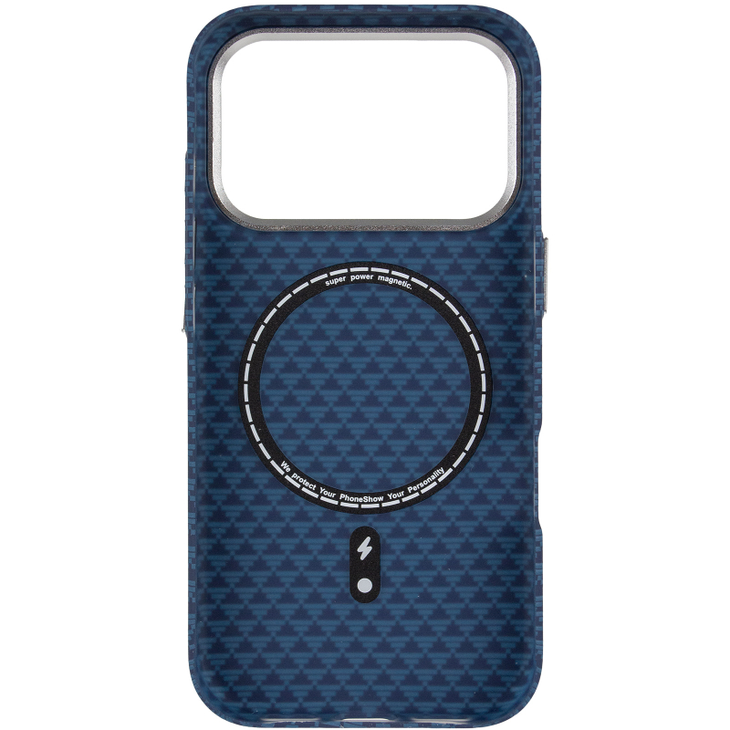 Чохол TPU + PC KVZV Triangular Pattern with Magnetic Fit для Apple iPhone 17 Pro Max / 18 Pro Max 6.9