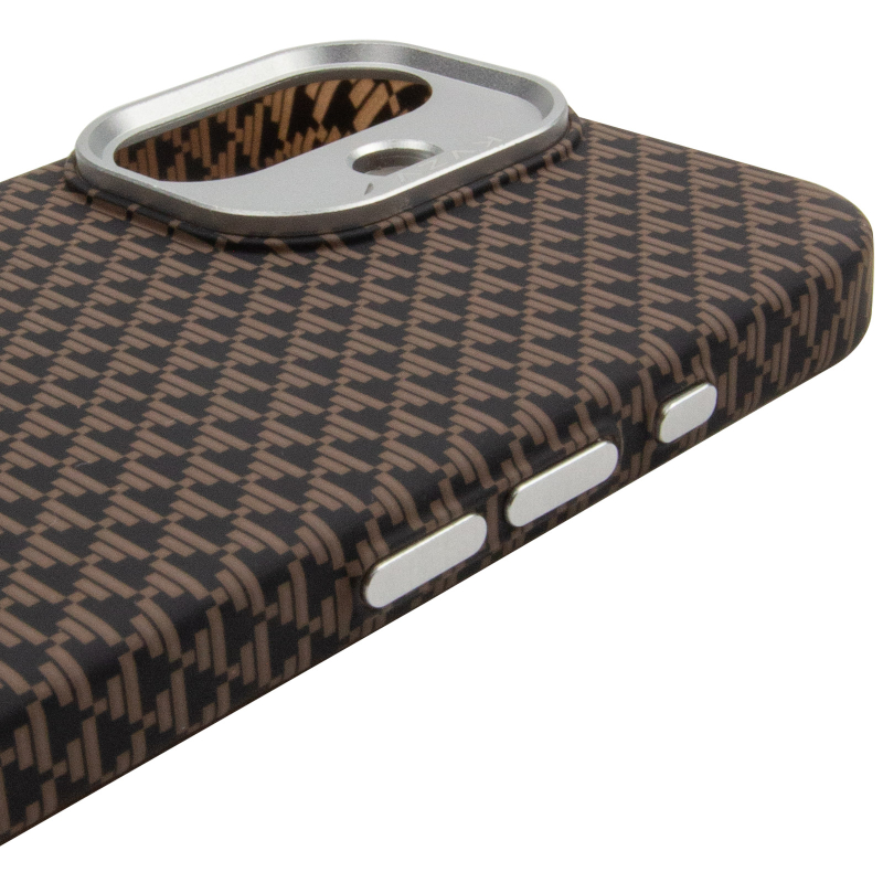 Чохол TPU + PC KVZV Triangular Pattern with Magnetic Fit для Apple iPhone 17 (6.3″)