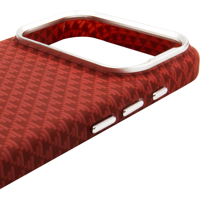 Чохол TPU + PC KVZV Triangular Pattern with Magnetic Fit для Apple iPhone 17 Pro / 18 Pro (6.3″)