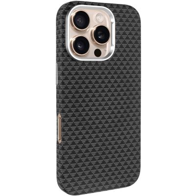 Чохол TPU + PC KVZV Triangular Pattern with Magnetic Fit для Apple iPhone 16 Pro Max (6.9″)