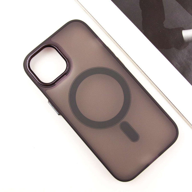 Чохол TPU + PC Lily with Magnetic Fit для Apple iPhone 15 (6.1″)