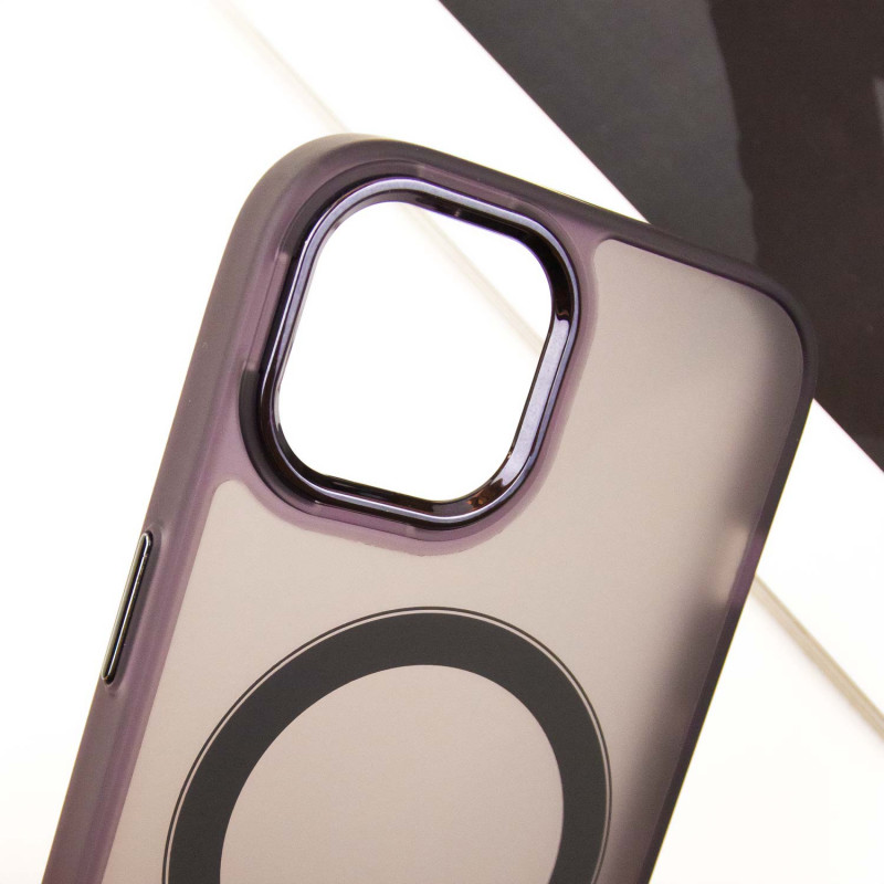 Чохол TPU + PC Lily with Magnetic Fit для Apple iPhone 15 (6.1″)