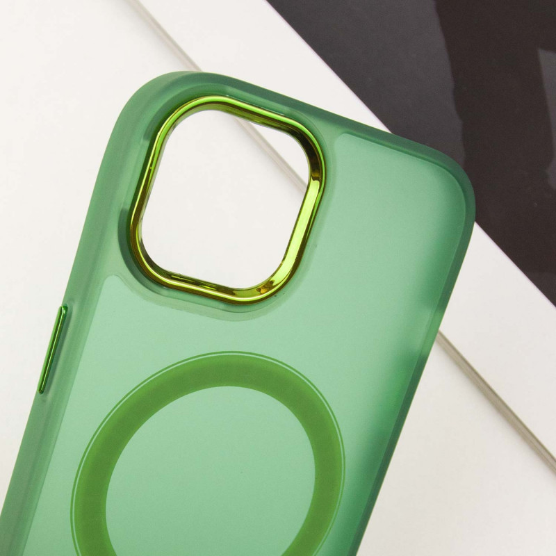 Чохол TPU + PC Lily with Magnetic Fit для Apple iPhone 15 (6.1″)